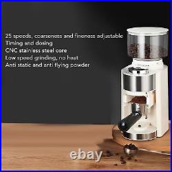 (US Plug 110V)Electric Coffee Bean Grinder Stainless Steel Automatic