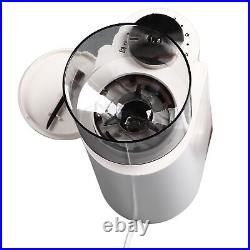 (US Plug 110V)Electric Coffee Bean Grinder Stainless Steel Automatic