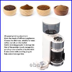 (US Plug 110V)Electric Coffee Bean Grinder Stainless Steel Automatic