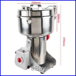 US Stock Automatic continuous Hammer Mill Herb Grinder, pulverizer machine 110V