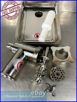 Uniworld #12 Stainless Steel Grinder Attachment for Hobart Mixers #SS812HCPL