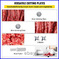 VEVOR 550lbs/H Electric Meat Grinder 1.5HP Commercial Sausage Stuffer Filler VEVOR 550lbs/H Electric Meat Grinder 1.5HP Commercial Sausage Stuffer Filler