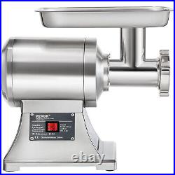 VEVOR 550lbs/H Electric Meat Grinder 1.5HP Commercial Sausage Stuffer Filler VEVOR 550lbs/H Electric Meat Grinder 1.5HP Commercial Sausage Stuffer Filler