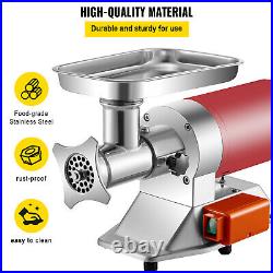 VEVOR Commercial 550lbs/h Electric Meat Grinder 1.1HP Sausage Stuffer Maker