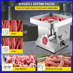 VEVOR Commercial Electric Meat Grinder 1.5HP 300KG/H Meat Filler Sausage Maker