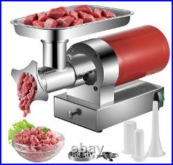 VEVOR Electric Meat Grinder Machine Electric Meat Mincer661 Lbs/Hour 1100WRed