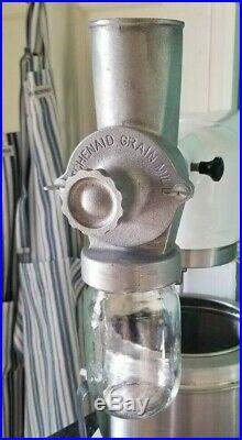 Vintage KitchenAid Hobart Grain Mill Coffee Grinder Attachment RARE REFURBISH