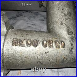 Vintage RECO Chicago, IL All Metal Meat Grinder Food Chopper Attachment No. 12 Vintage RECO Chicago, IL All Metal Meat Grinder Food Chopper Attachment No. 12