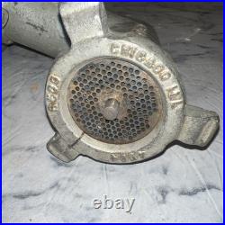 Vintage RECO Chicago, IL All Metal Meat Grinder Food Chopper Attachment No. 12 Vintage RECO Chicago, IL All Metal Meat Grinder Food Chopper Attachment No. 12