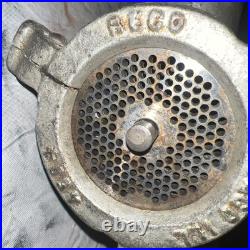 Vintage RECO Chicago, IL All Metal Meat Grinder Food Chopper Attachment No. 12 Vintage RECO Chicago, IL All Metal Meat Grinder Food Chopper Attachment No. 12