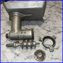 Vintage RECO Chicago, IL All Metal Meat Grinder Food Chopper Attachment No. 12 Vintage RECO Chicago, IL All Metal Meat Grinder Food Chopper Attachment No. 12