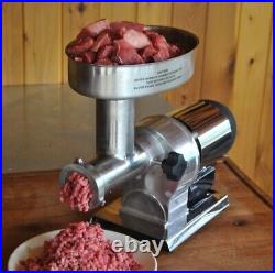 Weston Butcher Series Commercial Grade #12 Electric Meat Grinder 0.75 HP