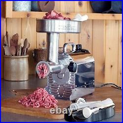 Weston Pro Series Silver #12 Electric Meat Grinder