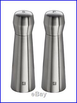Zwilling Spices Salt Grinder and Pepper Mill 2-pcs. Set 18/10 Stainless Steel